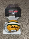 Chester Marcol Green Bay Packers Autographed Signed Auto Riddell Mini Helmet