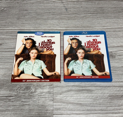 10 Things I Hate About You (Blu-ray, 1999) Like New w/ Slipcover