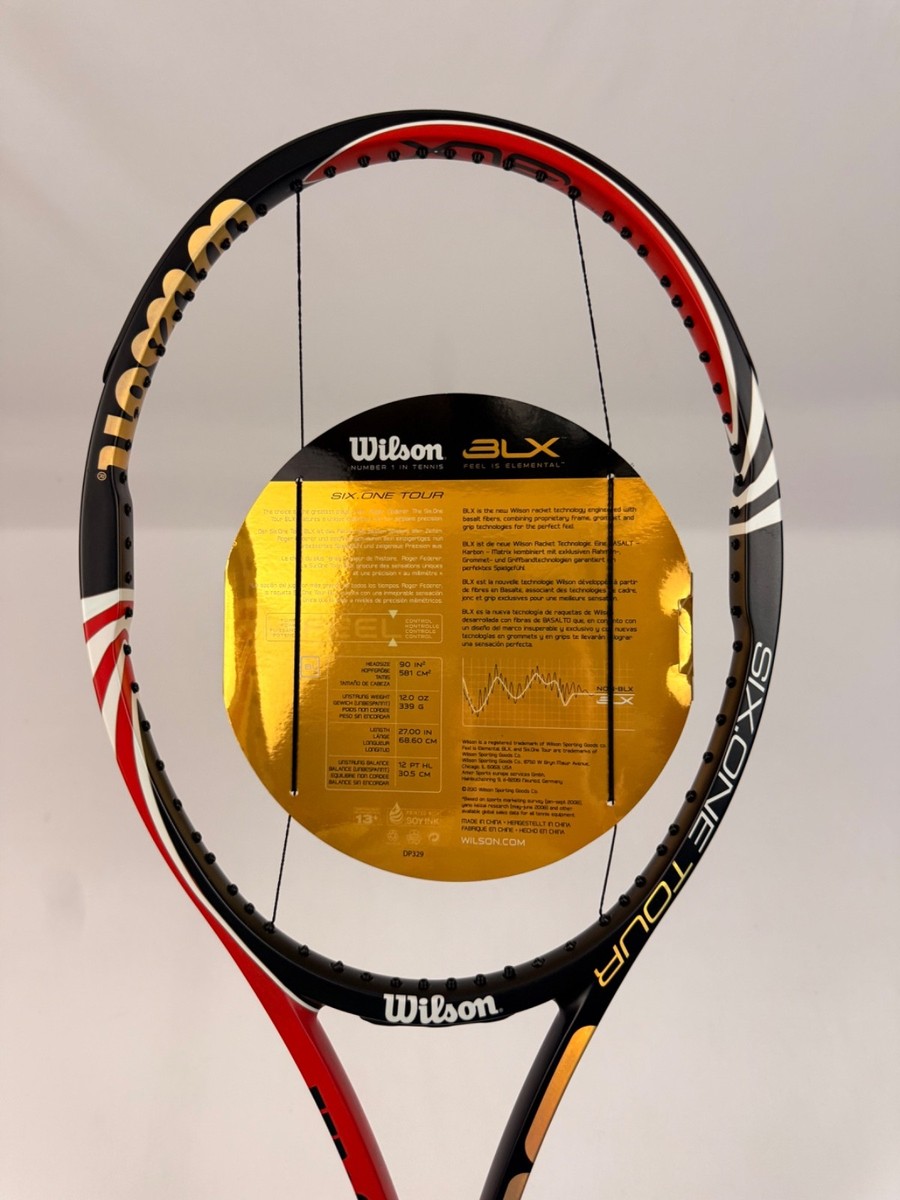 ラケット(硬式用) Wilson BLX SIX ONE 美品 Wilsonラケット BLX SIX ONE 105 Wilson Racket Blx Six