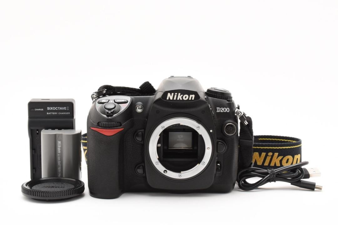超美品 NIKON ニコン D200 デジタル ボディ M339 楽天市場】【中古】【1年保証】【美品】Nikon D200 ボディ