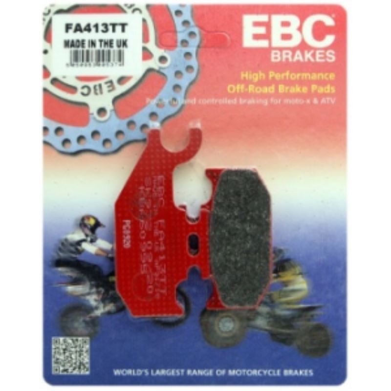 Fits Suzuki LT-A 750 2008 - 2023 Motorcycle TT hybrid carbon brake pad - FA413TT