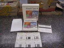 Final Copy II Release 2 ©1992 SoftWood, Inc. Word Processor for Commodore Amiga