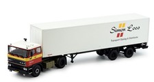 TEKNO,DAF 2800 4x2 with trailer 2 Axles SIMON LOOS, 1/50, TEK81827