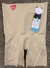 Assets by Spanx Remarkable Results Shaping High-Waist Short. "Naked" Size: 1X.