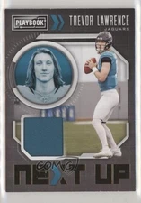 2021 Panini Playbook Next Up Jerseys Trevor Lawrence #NXT-TRL Rookie RC 0w1