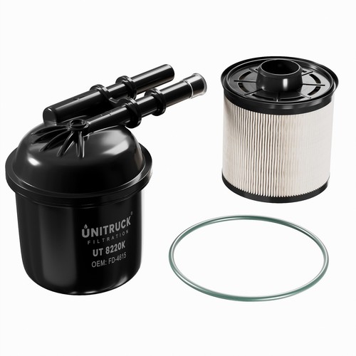 FD-4615 6.7 Powerstroke Ford Diesel Fuel Filter: 2011-2016 Ford F250 F350 F45...