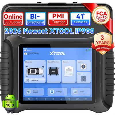 XTOOL IP900 Car Diagnostic Tool OBD2 Scan All System Bidirectional Coding PMI