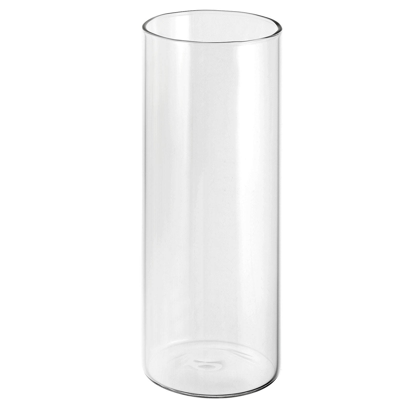 7.1"x2.6" Clear Glass Cylinder Vase Table Flower Vase Floati