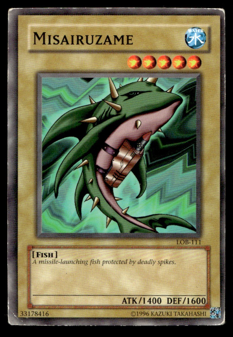 Misairuzame - LOB-111 - YuGiOh