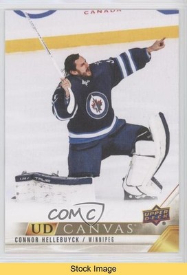 2022-23 Upper Deck Series 2 UD Canvas Connor Hellebuyck #C207 READ 1s6k