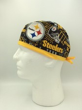 Surgical Scrub Cap Cotton Hat Steelers Handmade