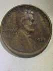 1927 Lincoln Wheat Cent Monster Woody Double Sided Improper Alloy Mix Error Coin