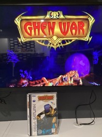 Ghen War Sega Saturn CIB Complete w/ Reg Card TESTED