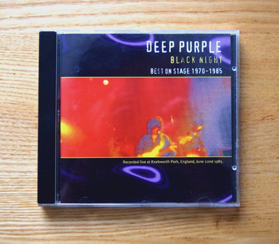 Deep Purple - Black Night, Best on Stage 1970 - 1985, CD 1991
