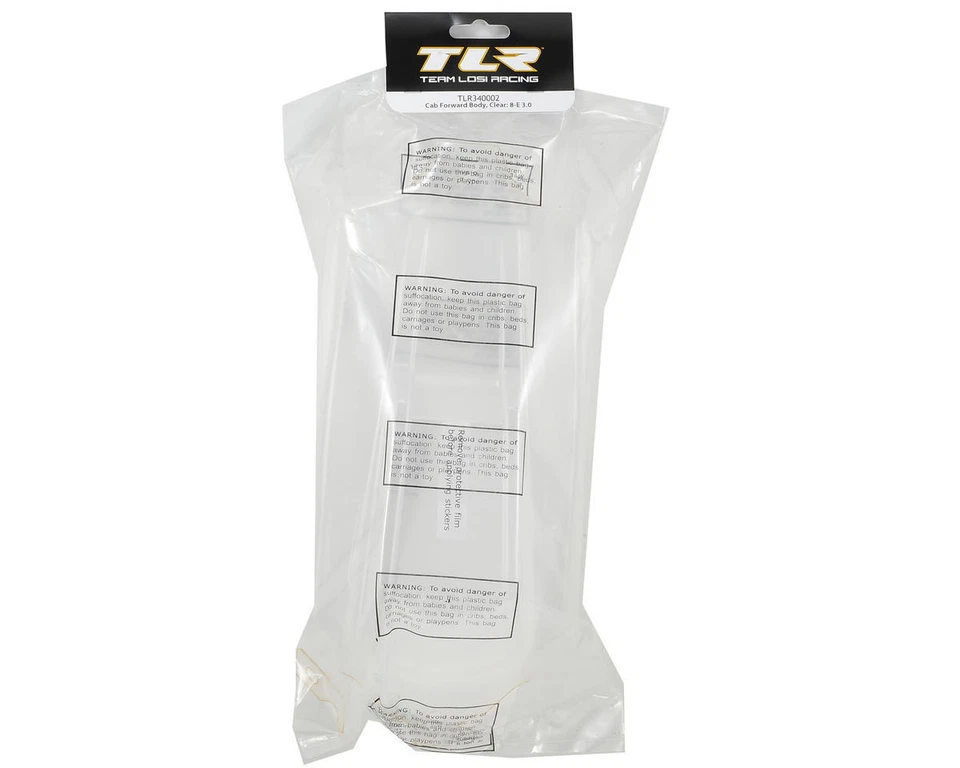 Team Losi Racing 8IGHT-E 3.0 Cab Forward Buggy Body (Clear) [TLR340002] - Image 2 of 2