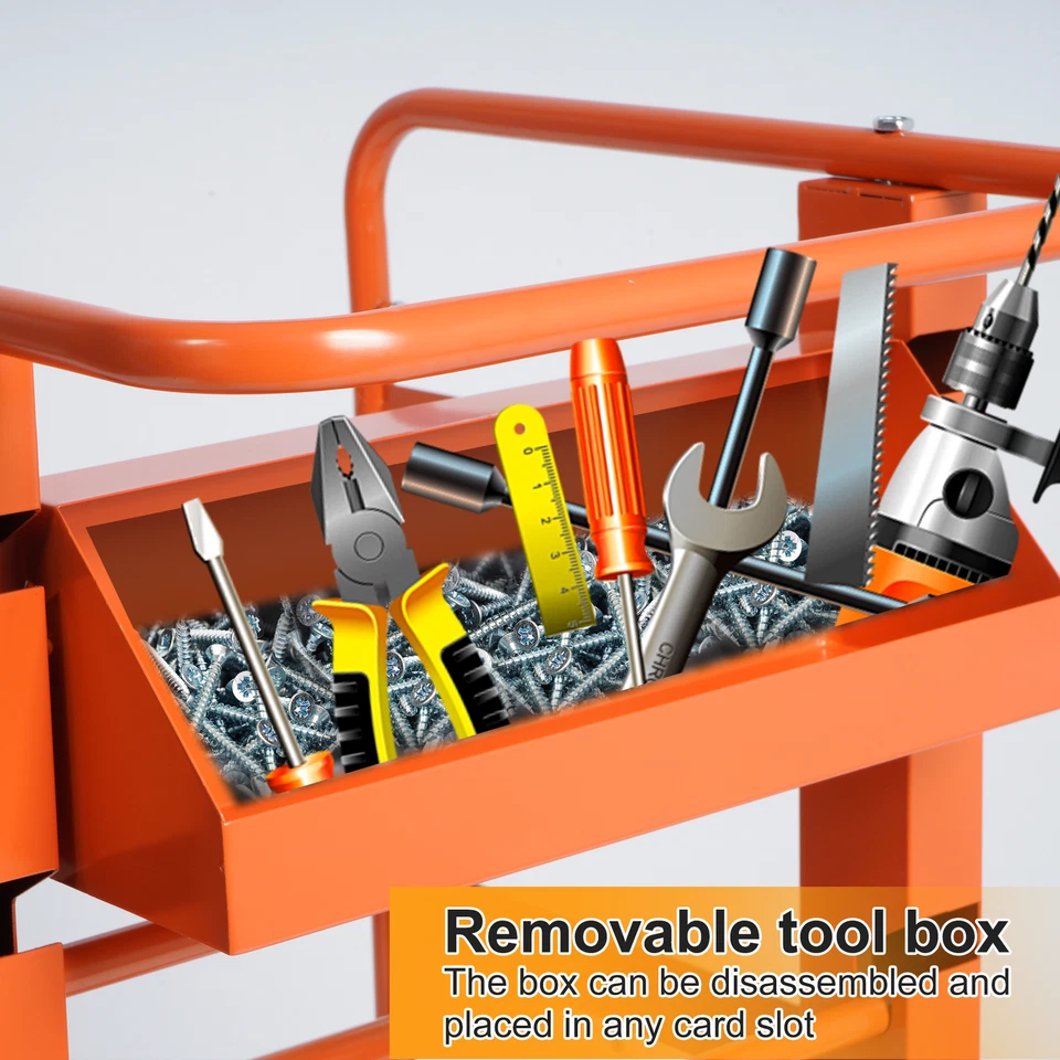 Soporte de carrete de cable dispensador de rack de alambre con 11 varillas eje múltiple capacidad 300 lb Foto 4 de 4