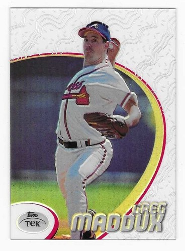 Greg Maddux #50 1998 Topps Tek card