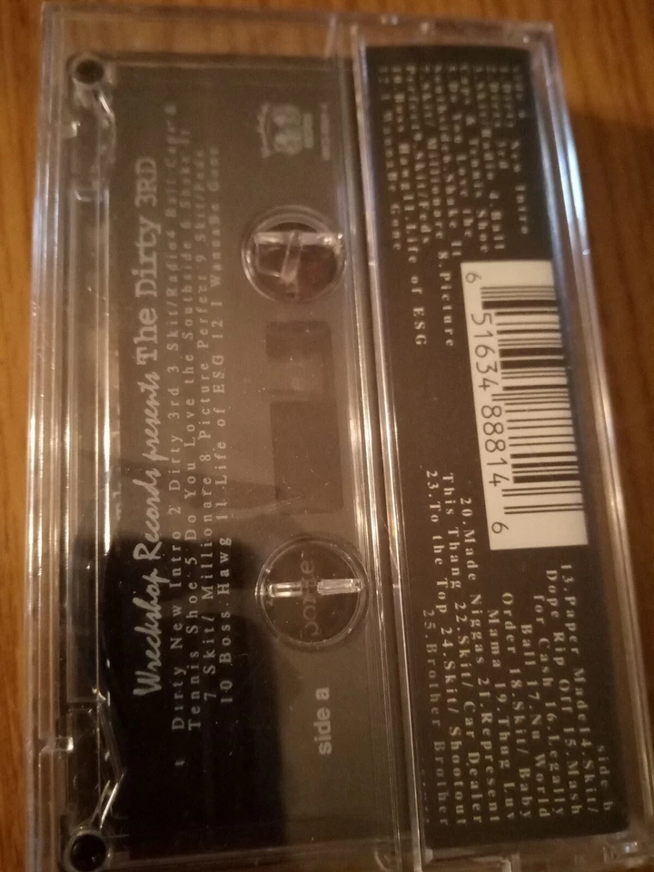 The Dirty 3rd Tape Dj Screw Screwed Up Click Fat Pat ESG Ronnie Spencer Mafio - Image 3 of 4