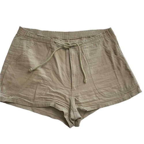 Vintage Island Image Khaki tie beach shorts 34W - Picture 2 of 6