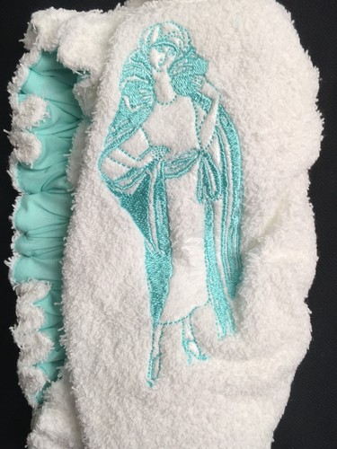 Ladies After Shower Towel Caps 55cm-62cm Of *VARIOUS DESIGNS* EMB sew-ezy-aust - Picture 24 of 31