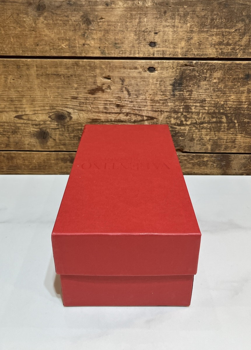 Valentino Empty Gift Storage Box Red 12” x 6” x 4.5” | eBay