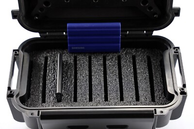 ArmourCase includes precut Pelican R60 Samsung T3 T5 T7 touch shield case foam