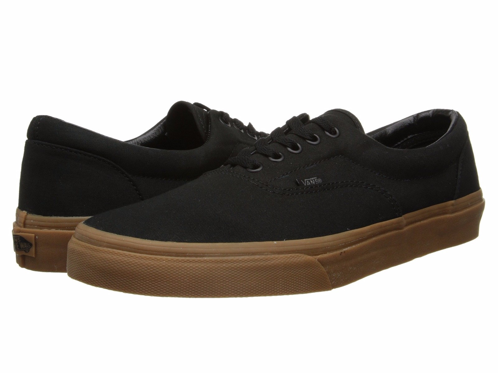 vans gum era black