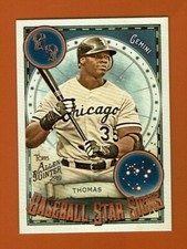 2019 Topps Allen & Ginter Baseball Star Signs BSS-7 Frank Thomas