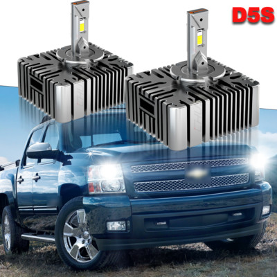 D5S D5R LED Headlight Bulb fit Chevrolet Silverado 1500 2016 2017 2018