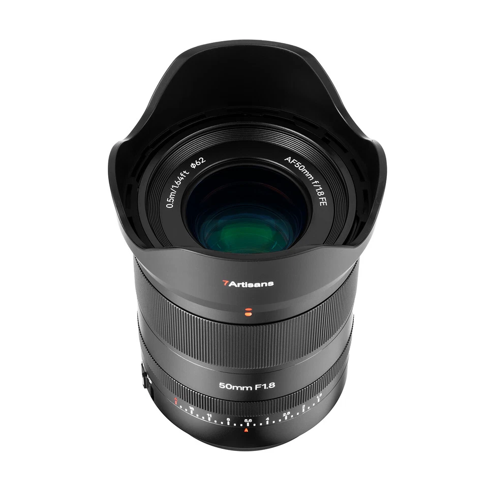 7Artisans 50mm F1.8 AF Full Frame Auto Focus Lens Sony E A7M2 A7S A7R4 a1 A9 A7C - Image 3 of 4