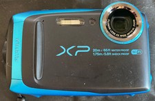 Fujifilm FinePix XP120 16MP Waterproof Digital Camera Sky Blue 5x Zoom
