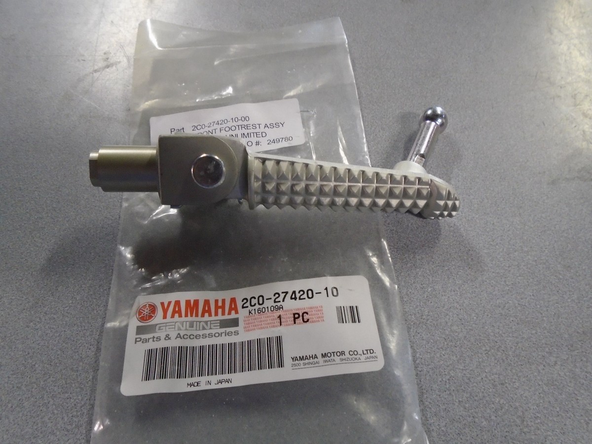 YAMAHA YZF R6 2006-2016 DRIVER RIGHT FOOT PEG FOOTREST OEM