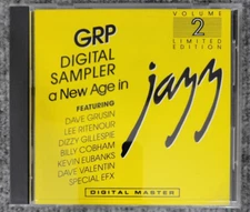 GRP Digital Sampler Jazz Volume 2 (CD Japan 1985) Smooth Edge Case