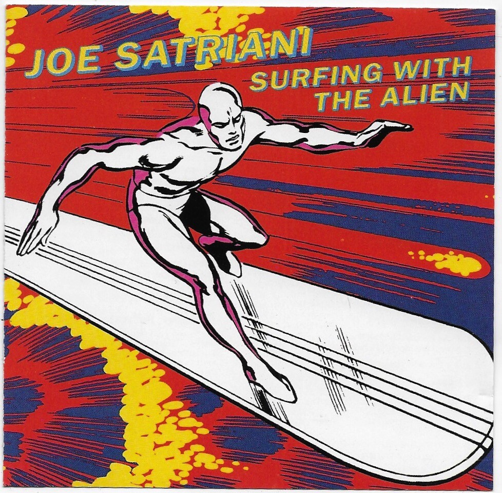 JOE SATRIANI　Surfing With TheAlienサトリアーニ Joe Satriani ‎– Surfing With The Alien 1987 CD Rock