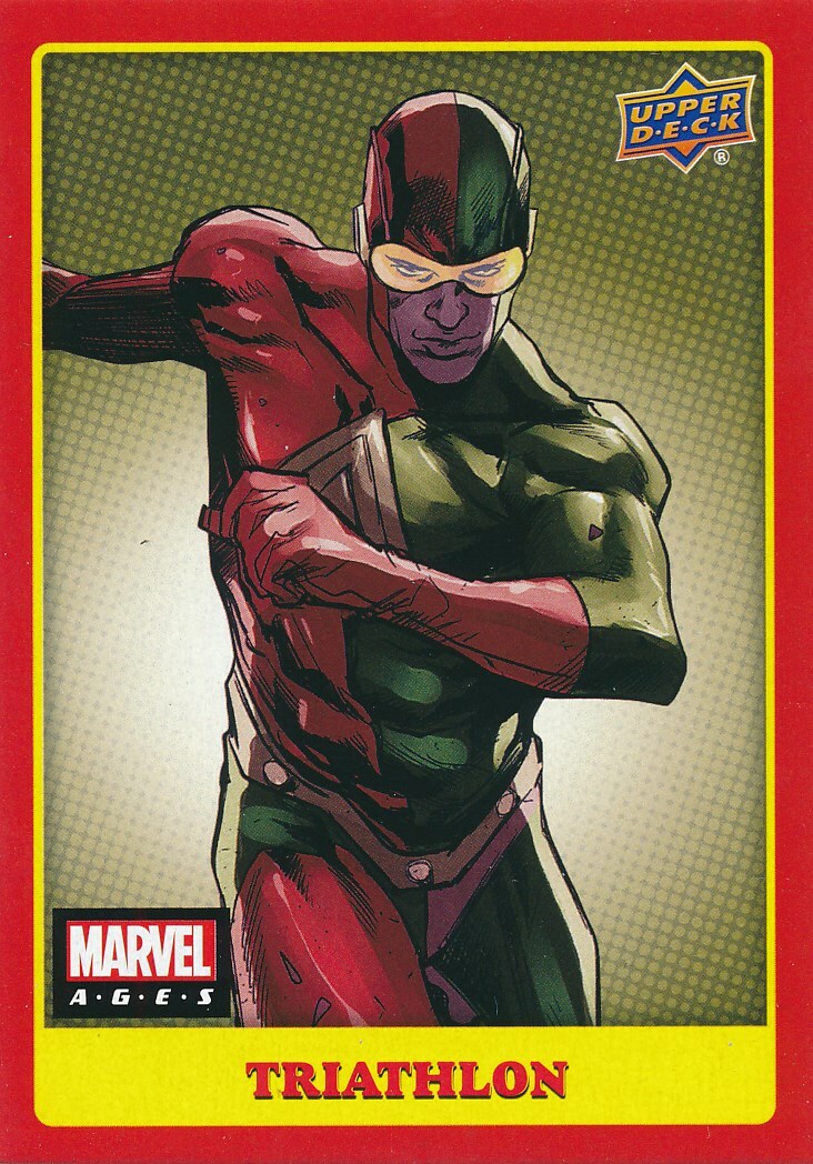 73 TRIATHLON 2020 2021 Upper Deck Marvel Ages AVENGERS | eBay