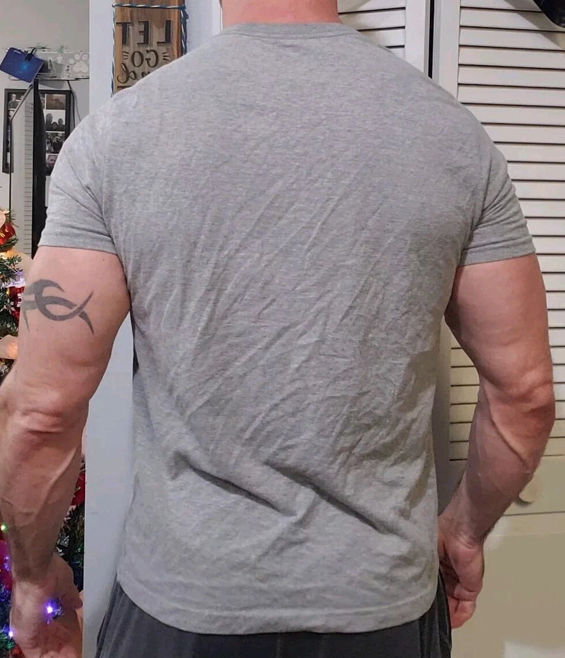 Camiseta Craftsman Para Hombre Talla Mediana Manga Corta Camiseta de Trabajo A44 Foto 4 de 4