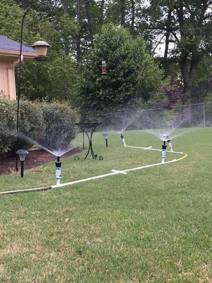 Above Ground Portable Flexible Sprinkler System Portable