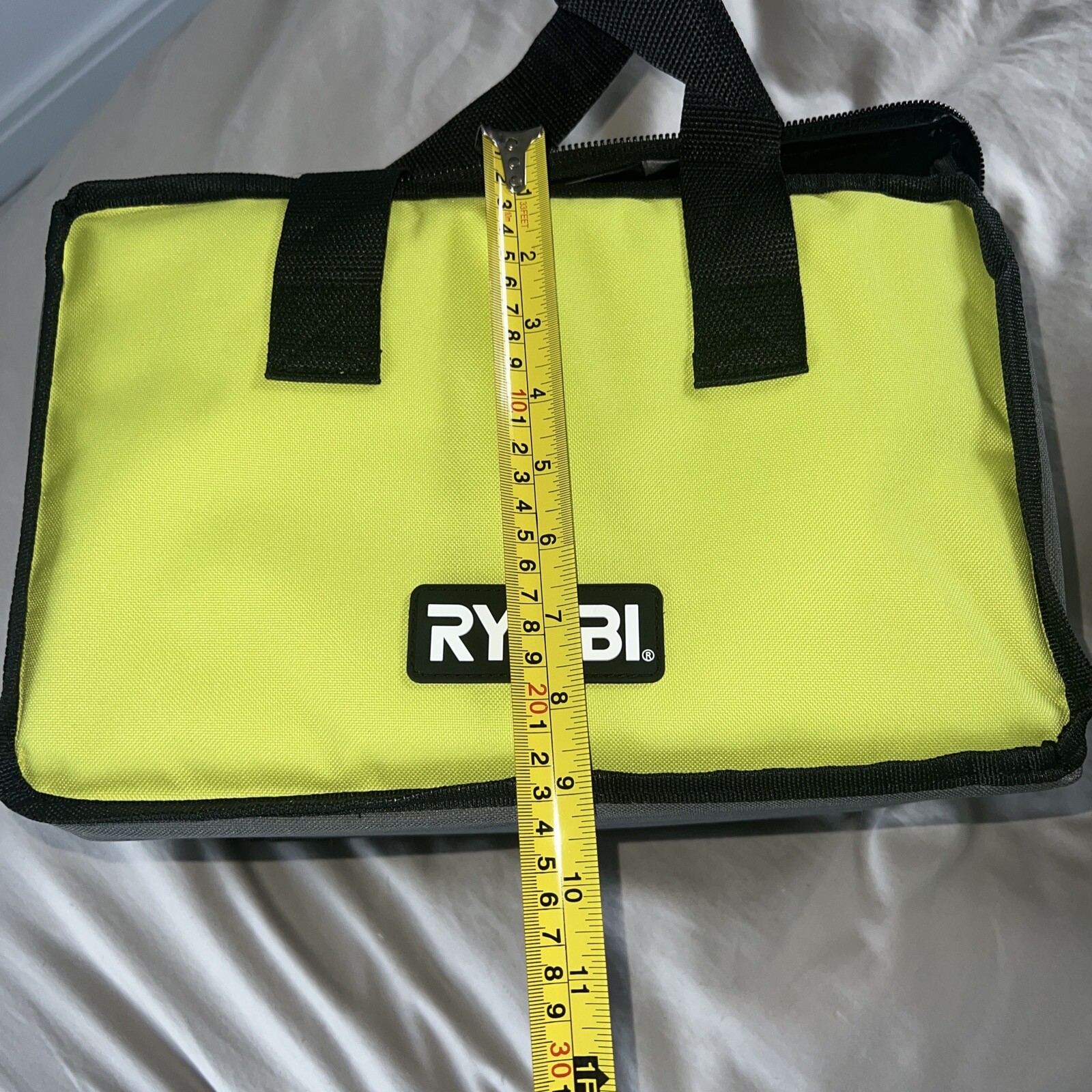 Ryobi Power Tool Drill Bag Storage Organiser Carry Case Canvas Heavy
