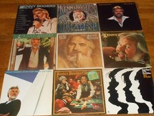 KENNY ROGERS lot 9x LP gambler GREATEST HITS share your love DAYTIME FRIENDS etc