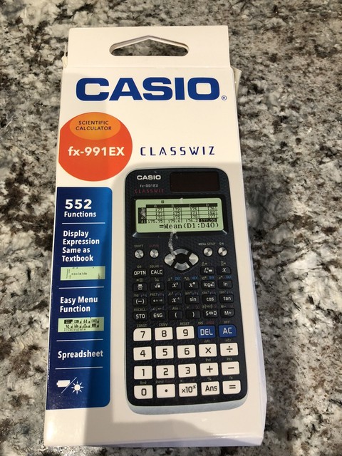 casio fx 991ex classwiz