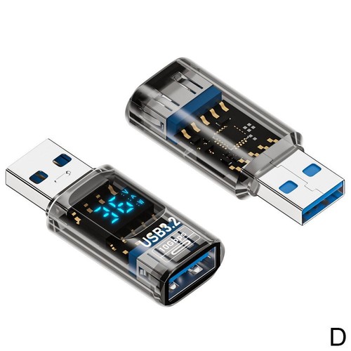 Digital Display Converter Head TYPE-C to USB Supports OTG Data Transfer 60 X7S3 - Zdjęcie 17 z 19