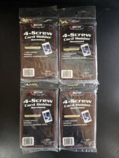 12 Pcs NEW 4-Screw Card Holder Recessed Holds All Standard Cards Free Shipping