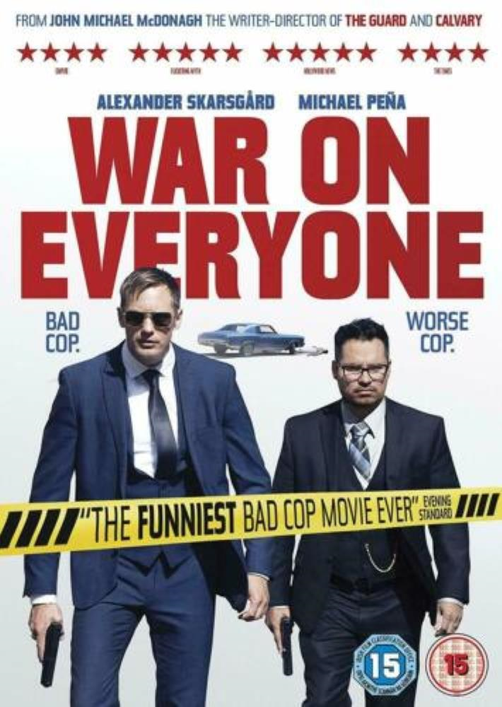 War On Everyone DVD FREE SHIPPING