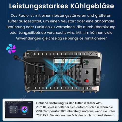 4-Core 2+64GB Autoradio Android 13 GPS Navi 4G LTE WIFI Für Audi A3 S3 RS3 8P 8V - Bild 14 von 18