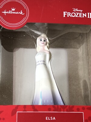 Hallmark Ornament Disney Frozen Elsa Ornament Frozen 2 Elsa White Dress Figure 