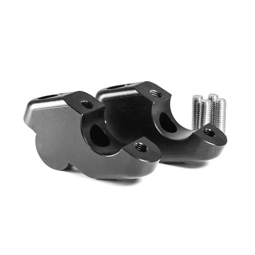 Handlebar Riser Clamp Extend Adapter For Aprilia Tuono 660 V4 900 Dorsoduro 17- - Picture 13 of 22
