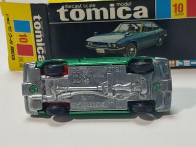 TOMY Tomica Isuzu 117 Coupe 1800XE Black Box Vintage Diecast