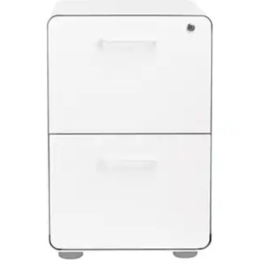 Poppin 2-Drawer Vertical File Cabinet  ( Lockable, 24''H x 15.75)