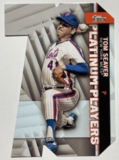 2021 TOPPS NEARMINT TOM SEAVER DIE-CUT #PDC-43 NEW YORK METS HOF PLATINUM PLAYER