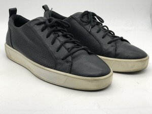 ecco perforated leather sneaker